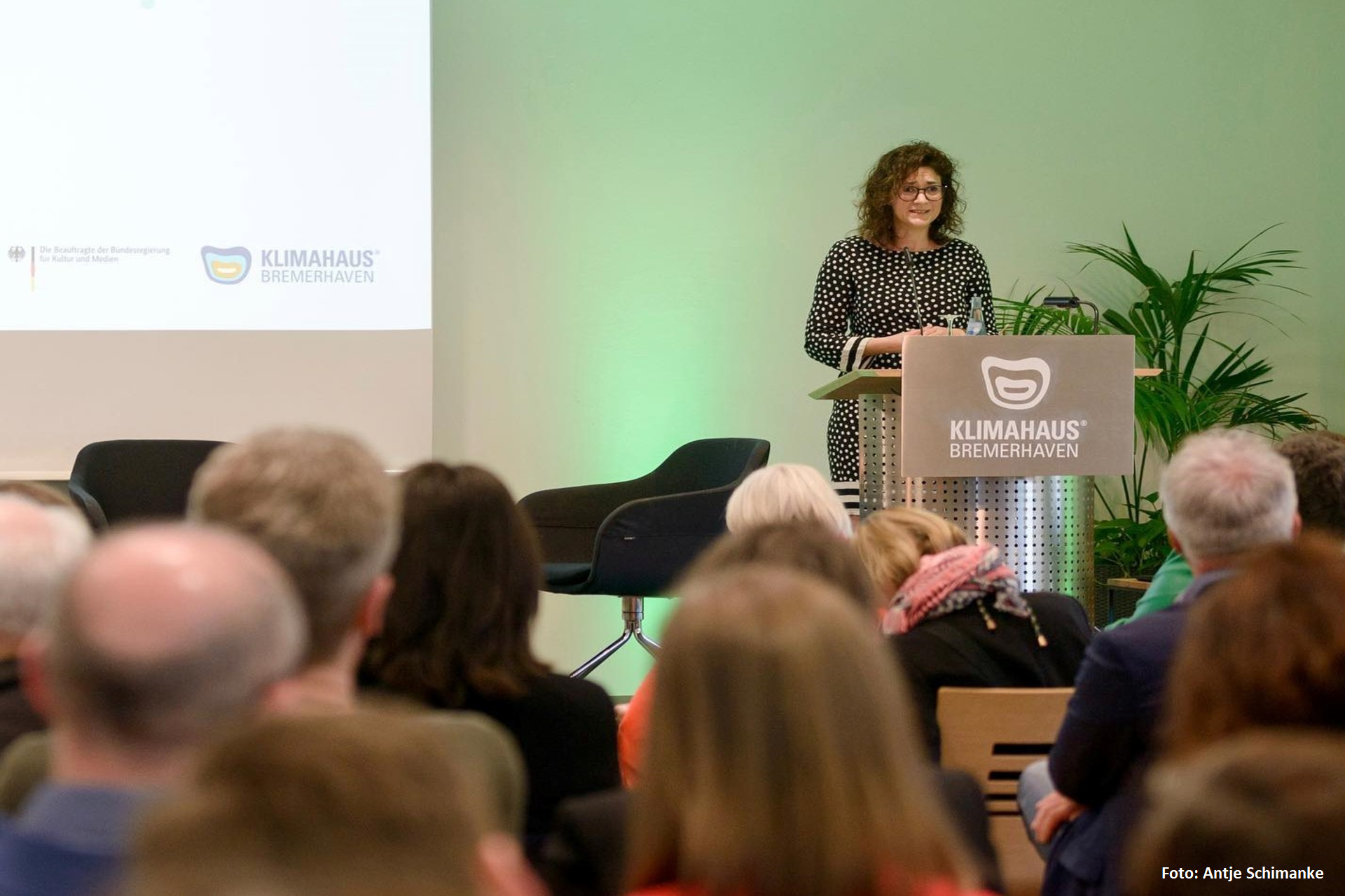 Rede auf der Green Culture Konferenz in Bremerhaven